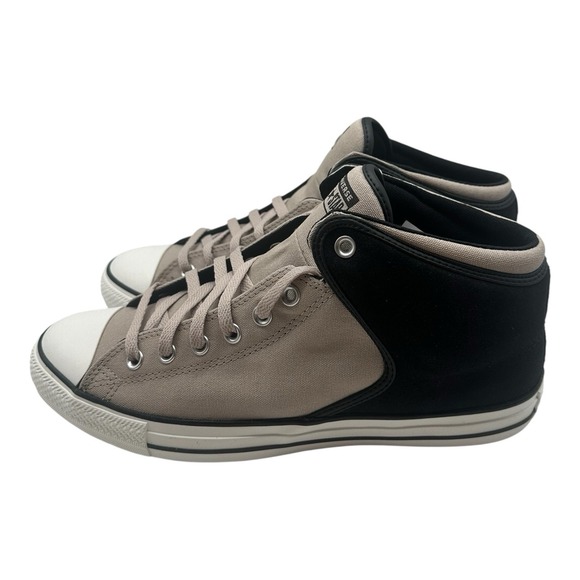 Converse CTAS High Street Mid Shoes‎ Men\'s Sz 11 Papyrus/Black Sneakers A14294C main image 5